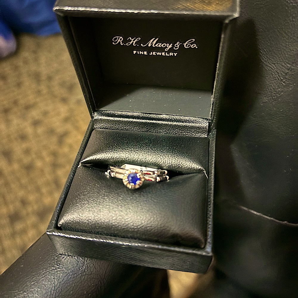Beautiful sapphire ring
